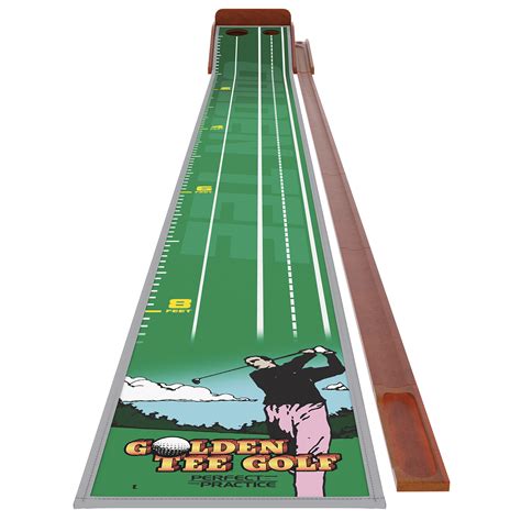 Perfect Practice Putting Mat // Standard Edition // Golden Tee Version ...