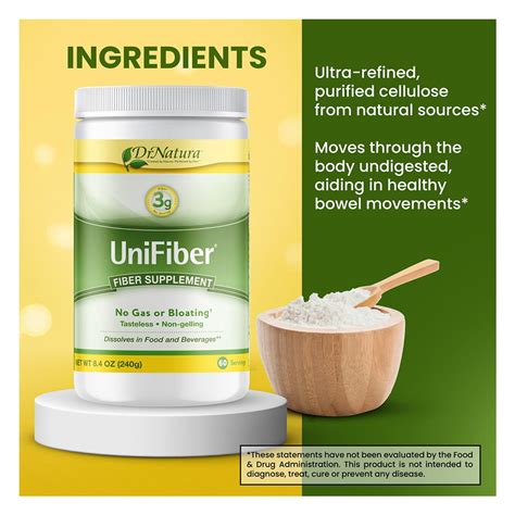 Dr. Natura Unifiber All Natural Fiber Supplement - 8.4 Oz - myotcstore.com