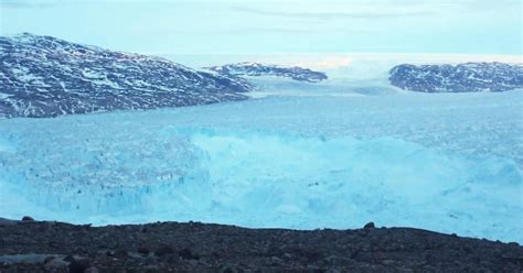 NYUAD timelapse captures Greenland iceberg calving, perhaps due to ...