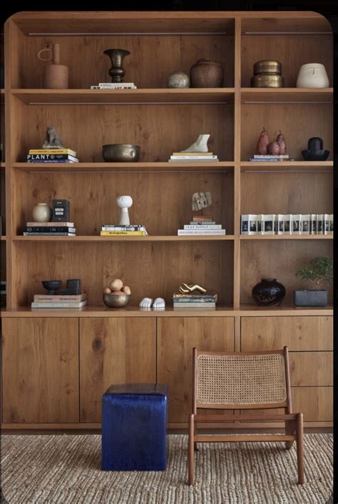 French Home Decor Bookcase with Vases