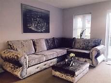Living Room Furniture Free Delivery by Details About Crushed Velvet Sofa Chesterfield Diamant 233 Living Room Furniture Free Delivery