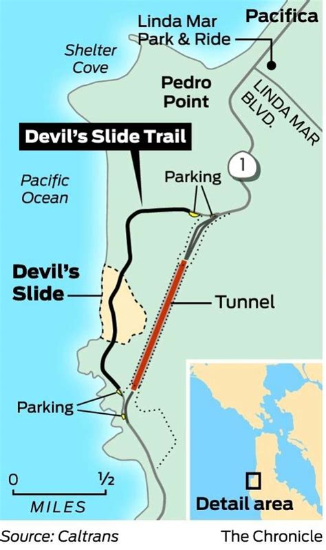 Devil's Slide Trail: Converted road becomes popular getaway