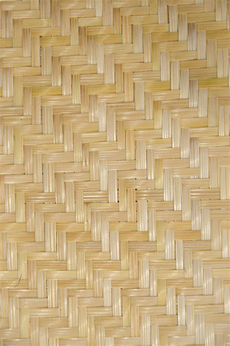 Ganesh Bamboo Herringbone Mat - BPM003 – Bamboopecker