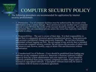 Computer Security Policies 的图像结果