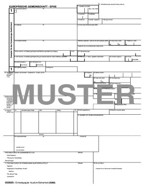 Einheitspapier Ausfuhr/Sicherheit EPAS (033025) - Mendel Verlag ...