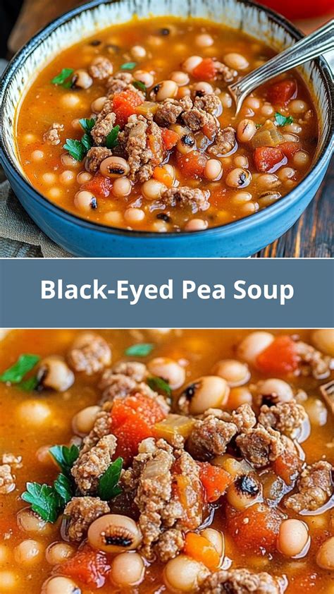 Black-Eyed Pea Soup - WEEKNIGHT RECIPES