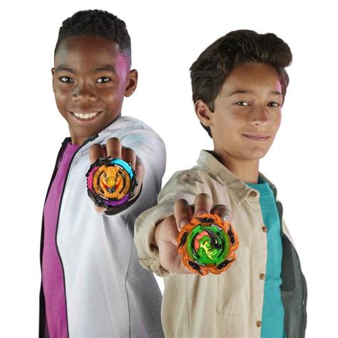 Beyblade Burst QuadStrike Light Ignite Battle Set, Battle Game Set with ...