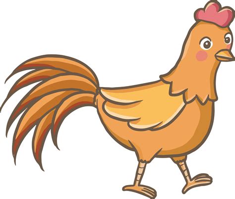 chicken animal drawing cartoons doodle kawaii anime coloring page cute ...