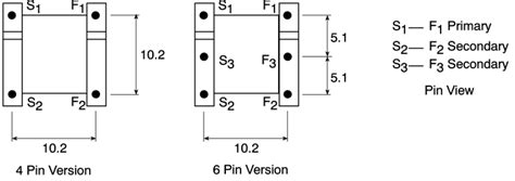 PT10 OEP | OEP Through Hole Pulse Transformer 2:1 Turns Ratio, 115μH ...