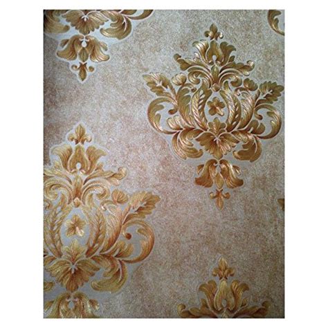Maharaja Design 'Golden Pattern Design' Wall Sticker (PVC Vinyl, Size ...