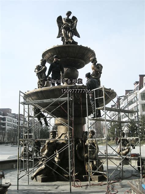 球形喷泉雕塑－河北志彪铜雕
