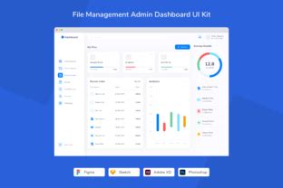 File Management Dashboard UI 的图像结果
