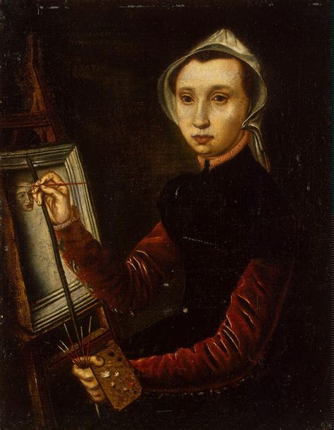 Self-Portrait, Caterina van Hemessen. Flemish Northern Renaissance ...