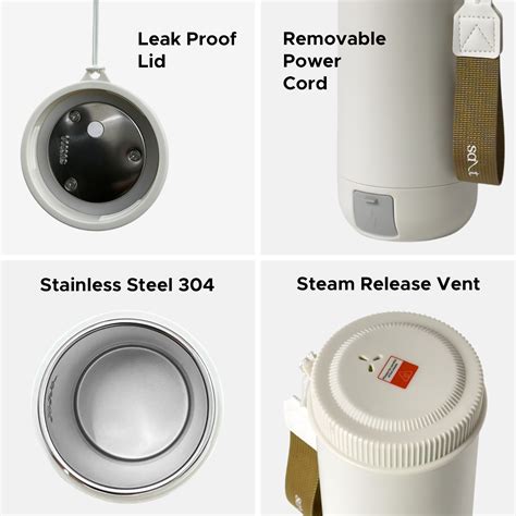 SteamCarry Classic Portable Electric Kettle, 400ML – Salt