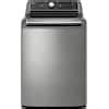LG TurboWash 3D 5.3-cu ft Agitator Smart Top-Load Washer (Graphite ...