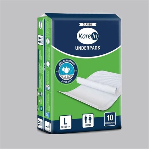 KareIN Classic Underpad - Large, Pack of 10 - Seelingo.in: First Door ...
