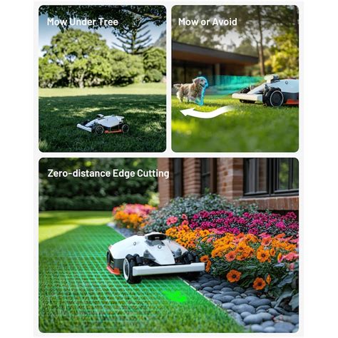 MAMMOTION LUBA 2 AWD RTK + AI Vision All-Terrain Robotic Lawn Mower (1/ ...