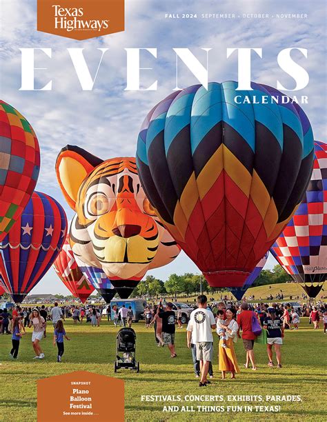 Texas Highways Events Calendar - Texas Highways