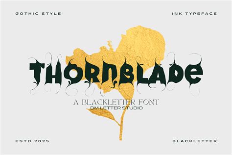 Thornblade - DM Letter Studio