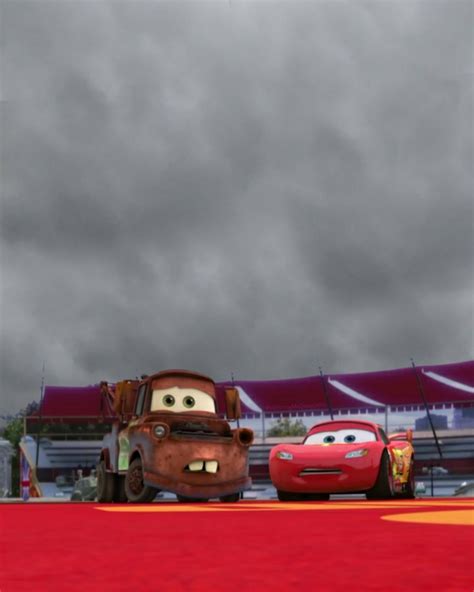 Mater And Lightning Mcqueen Cars 2