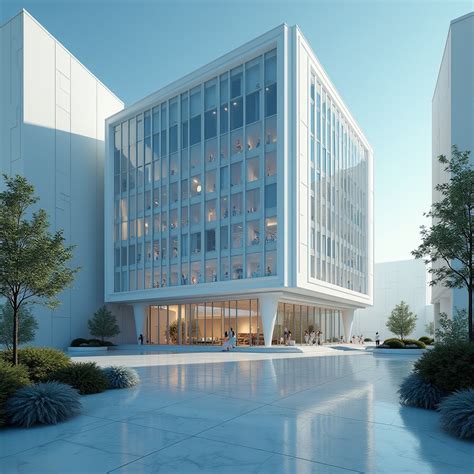 Futuristic Office Building 的图像结果