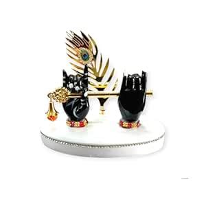 Buy D K MART Lord Krishna Hand Flute Idol | Small Krishna Hand Flute ...
