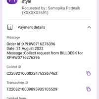 [Resolved] Ajio — Payment done Order not placed/not shown in the order list