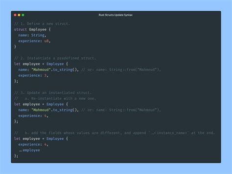 Struct Rust Example 的图像结果