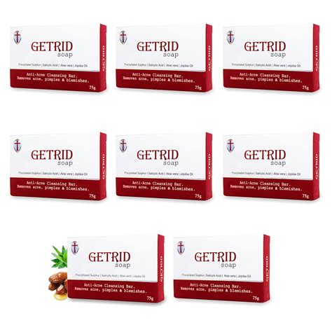 Buy GETRID Anti-Fungal, Anti-Bacterial & Astringent Face & Body Soap ...