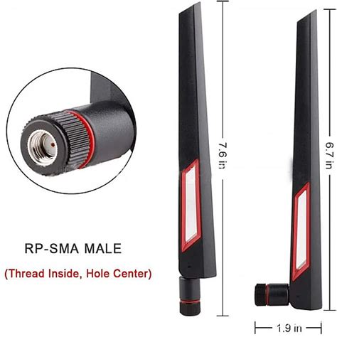 AC88U 10dBi Dual Band Wi-Fi Antenna RP-SMA High Gain