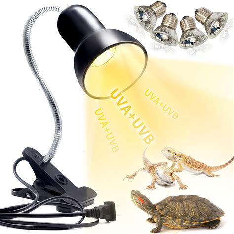 Reptile Heat Lamp Uva Uvb Reptile Light Basking Spot Lamp | Desertcart ...