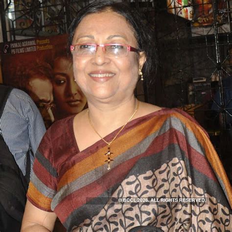 Alokananda Roy during the premiere of Ranjan Ghosh's movie Hrid Majhare ...