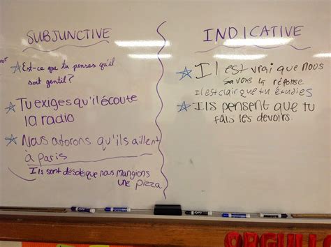 Subjunctive/Indicative Sentence Puzzles | Teaching french, Spanish ...