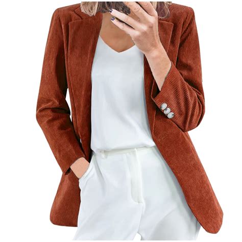 Ladies Cord Blazer