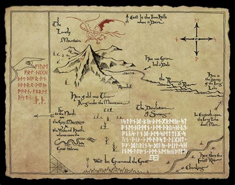 thors map - The Hobbit movie by EyeofSauron on DeviantArt | The hobbit ...