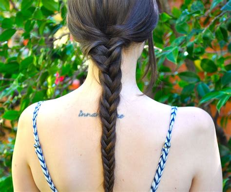 How to Do a Basic Fishtail Braid | Fish tail braid, Two braid ...