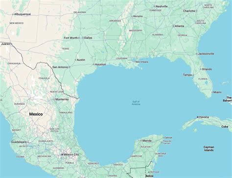 Gulf of Mexico changes to Gulf of America – FlowingData