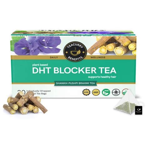 Buy DHT Blocker Tea for Hair Fall Control, Growth and Shine