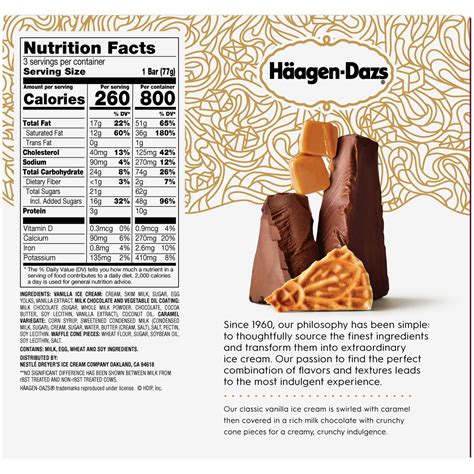 HAAGEN-DAZS Caramel Cone Ice Cream Bars 3 ct Box 3 ct | Shipt