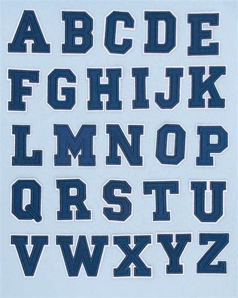 Amazon.com: Medium Iron on Letters and Numbers for Clothing Jeysey Hat ...