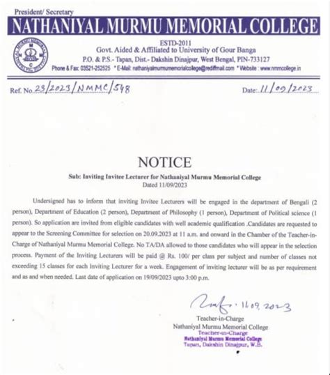 Petition · Payment of honorariums (Per class payment) should be ...