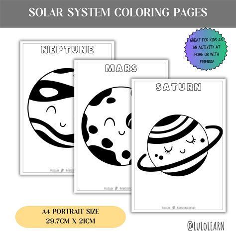 Solar System Coloring 的图像结果