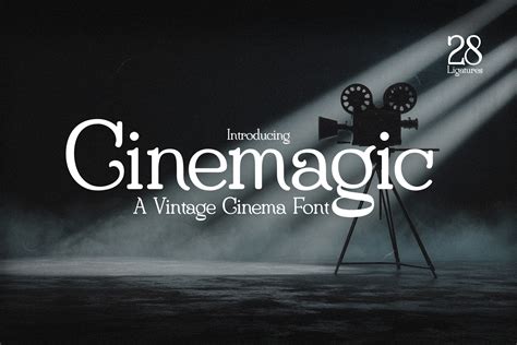 Cinemagic – Vintage Cinema Font | HipFonts