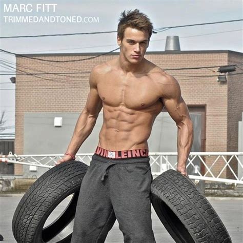 加拿大健身男模肌肉帅哥Marc Fitt MarcFitt 加拿大 欧美男模 健身迷网