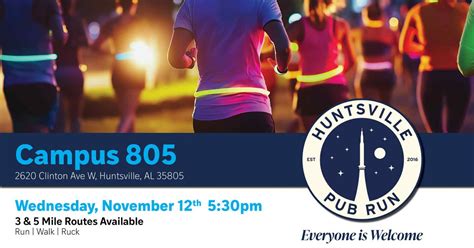 Huntsville Pub Run - Campus 805, Campus No. 805, Huntsville, 12 ...
