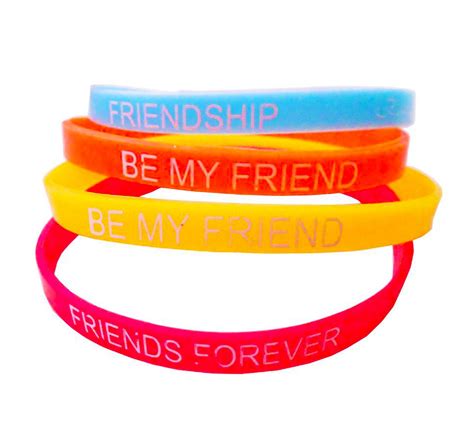 Buy DMS RETAIL Pack of 50 Printed Multicolour Rubber Friendship Band ...