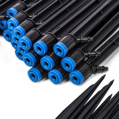 Buy EOX Drip Irrigation Emitters, 100 PCS Fan Shape Irrigation Drippers ...