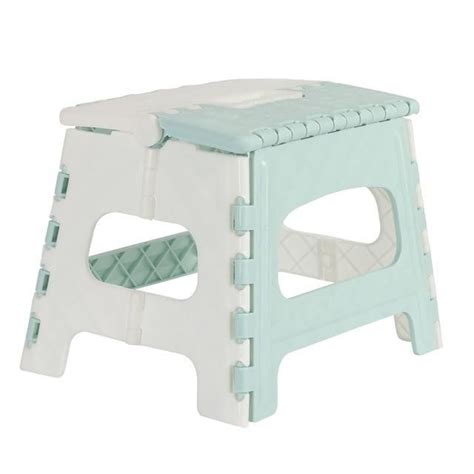 Modern Folding Step Stool with Storage