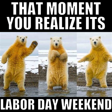 Funny Labor Day Memes for Celebrating the 3 Day Weekend