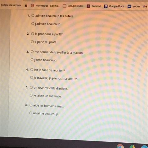 does anyone know this assignment for french (vhl) You will hear ...